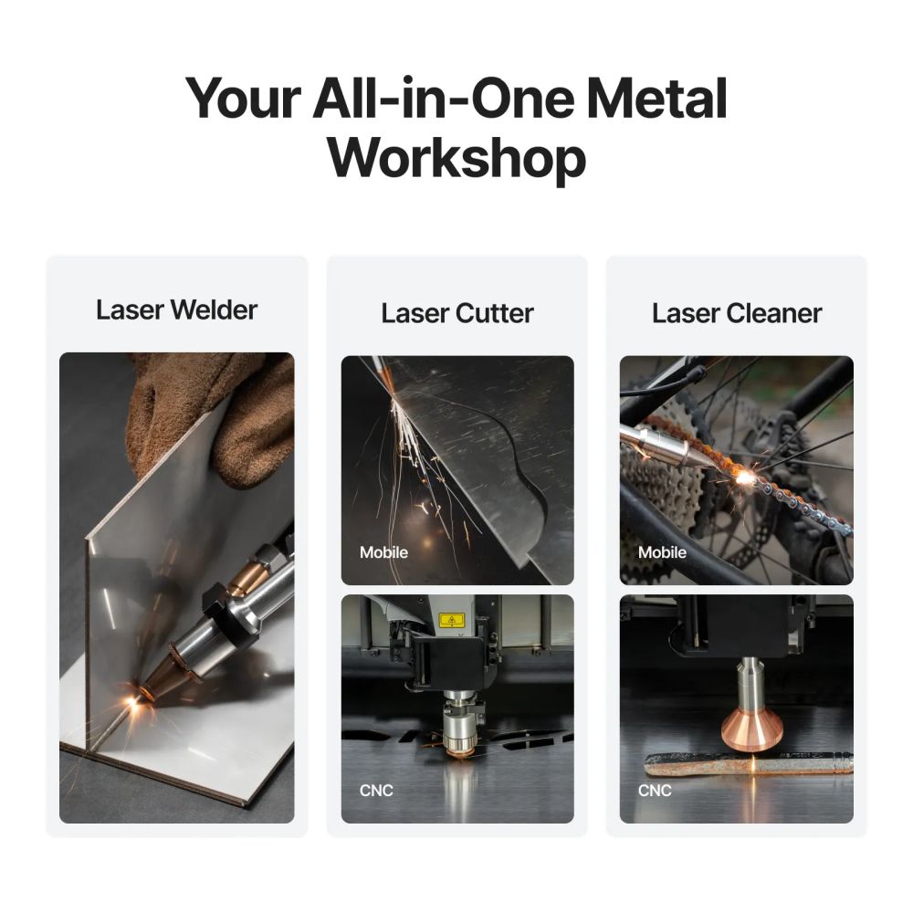 xTool MetalFab Laser Metal Cutting Welding Machine